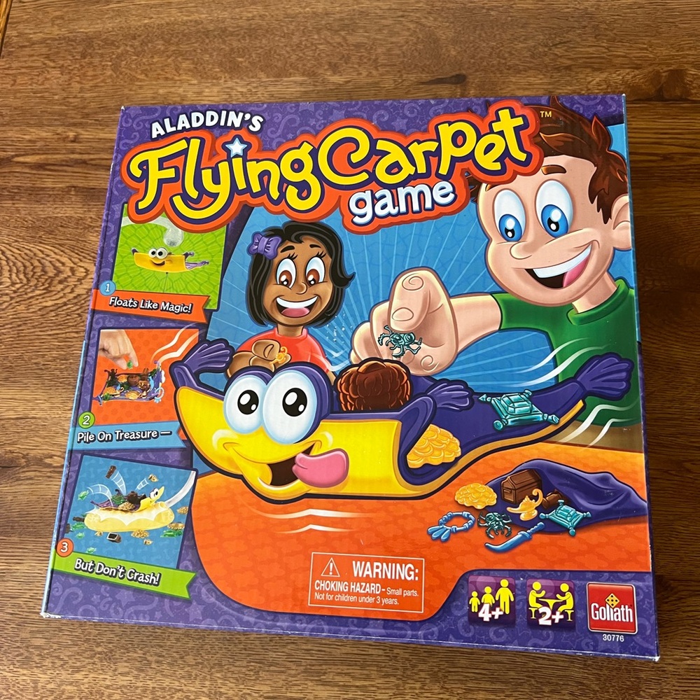 Aladdin's Flying Carpet Game by Goliath